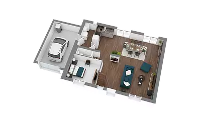 Maison neuve, 123,87 m²