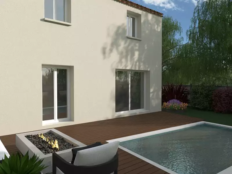 Maison neuve, 98 m² - Cuers (83390)