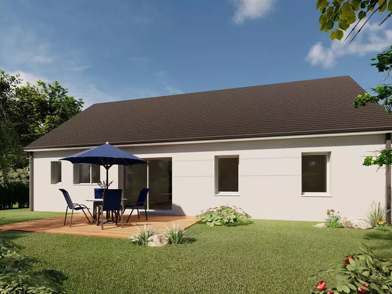 Maison neuve, 94 m² - Bellevigne-les-Châteaux (49260)