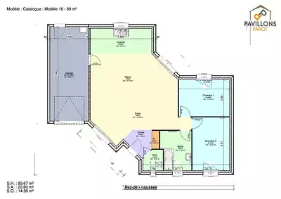 Maison neuve, 100 m²