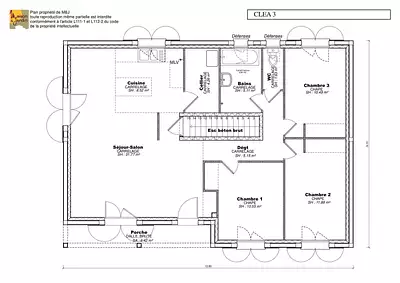 Maison neuve, 89 m²