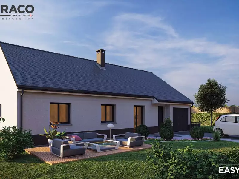 Maison neuve, 92 m² - Le Breuil-en-Auge (14130)