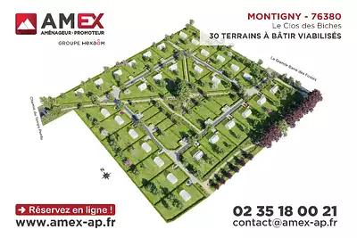 Terrain à bâtir, 735 m²