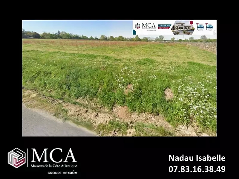 Terrain à bâtir, 780 m² - Périssac (33240)