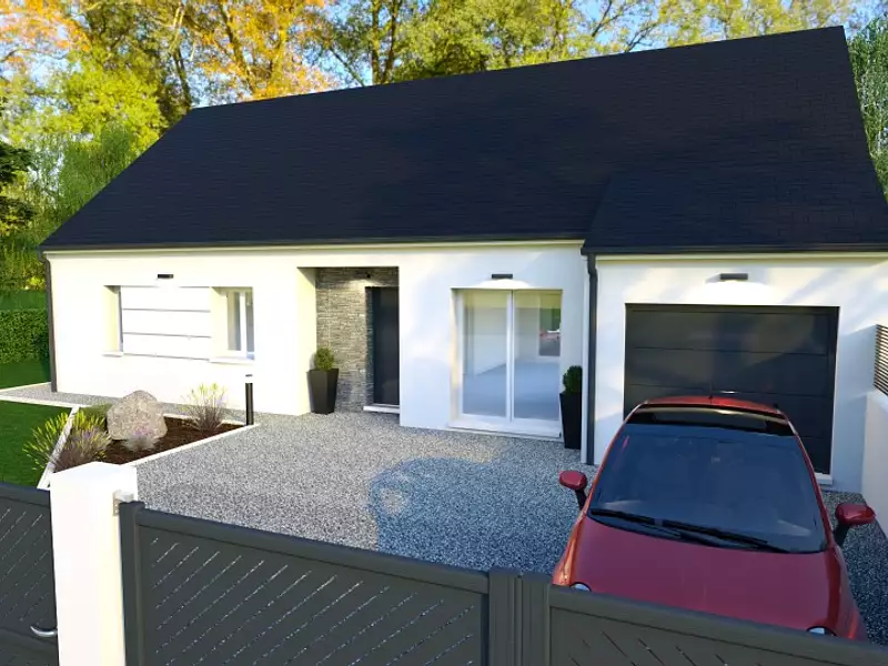 Maison neuve, 90 m² - Mehun-sur-Yèvre (18500)