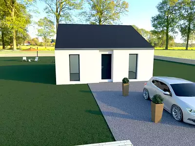 Maison neuve, 75 m²