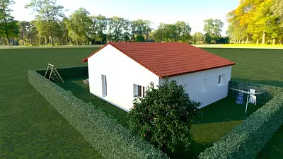 Maison neuve, 68 m²