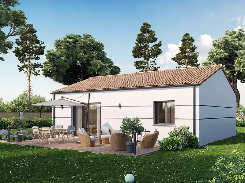 Maison neuve, 66 m² - Le Champ-Saint-Père (85540)
