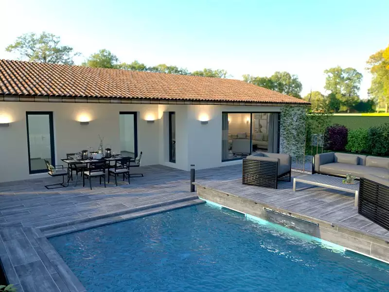 Maison neuve, 90 m² - Latour-Bas-Elne (66200)