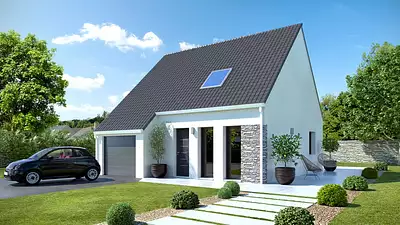 Maison neuve, 80 m²