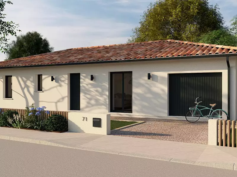 Maison neuve, 100 m² - Saint-Aubin-de-Médoc (33160)