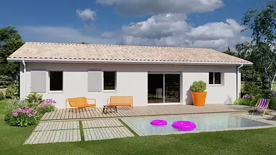 Maison neuve, 90 m²