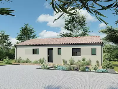 Maison neuve, 100 m² - Sadirac (33670)