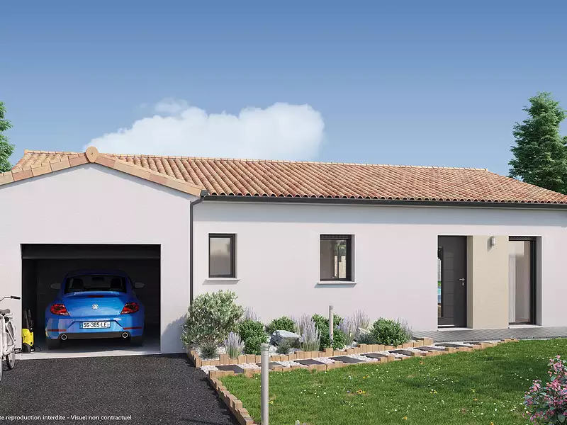 Maison neuve, 79 m² - Sore (40430)