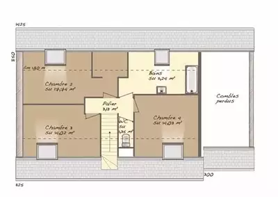 Maison neuve, 117 m²