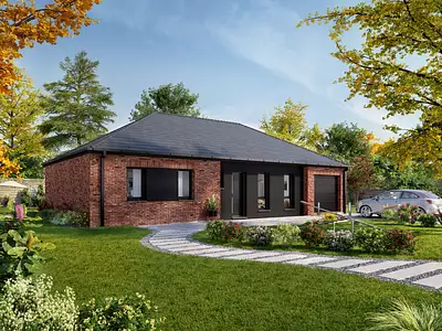 Maison neuve, 90,45 m²