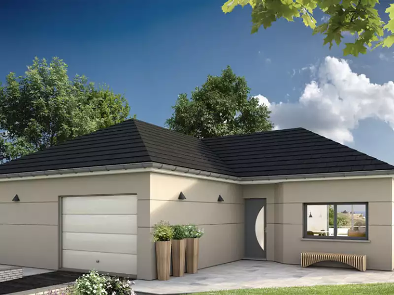 Maison neuve, 97 m² - Mousseaux-Neuville (27220)