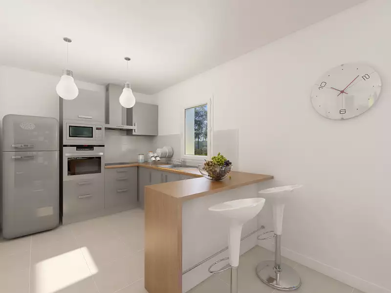 Maison neuve, 76 m² - Hommes (37340)