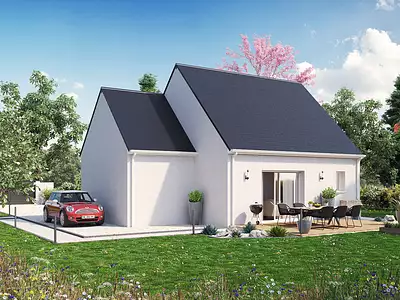 Maison neuve, 64 m²