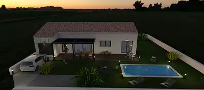 Maison neuve, 80 m²