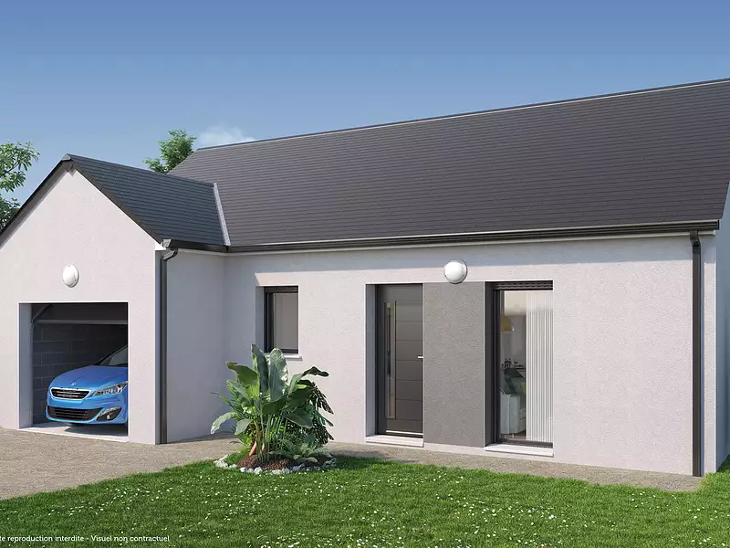 Maison neuve, 91 m² - Val-d'Izé (35450)