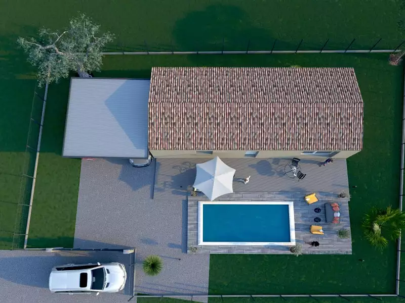 Maison neuve, 77 m² - Carcassonne (11000)