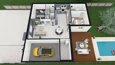 Maison neuve, 90 m²