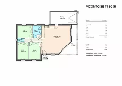 Maison neuve, 120 m²