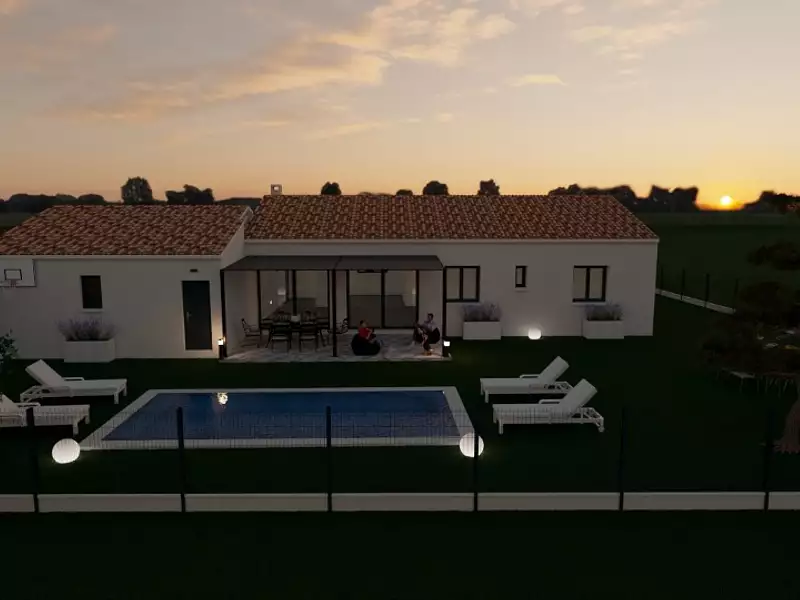 Maison neuve, 103 m² - Saint-Laurent-de-la-Cabrerisse (11220)