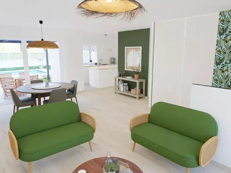 Maison neuve, 90 m² - Lagorce (07150)
