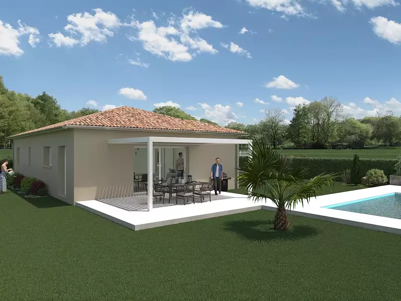 Maison neuve, 87 m² - Francheleins (01090)