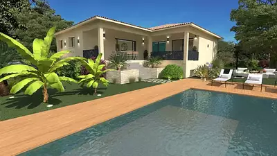 Terrain à bâtir, 1 100 m²