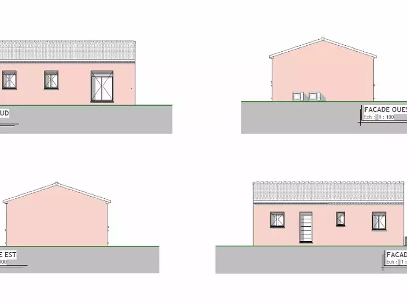 Maison neuve, 64 m² - Peyrolles-en-Provence (13860)