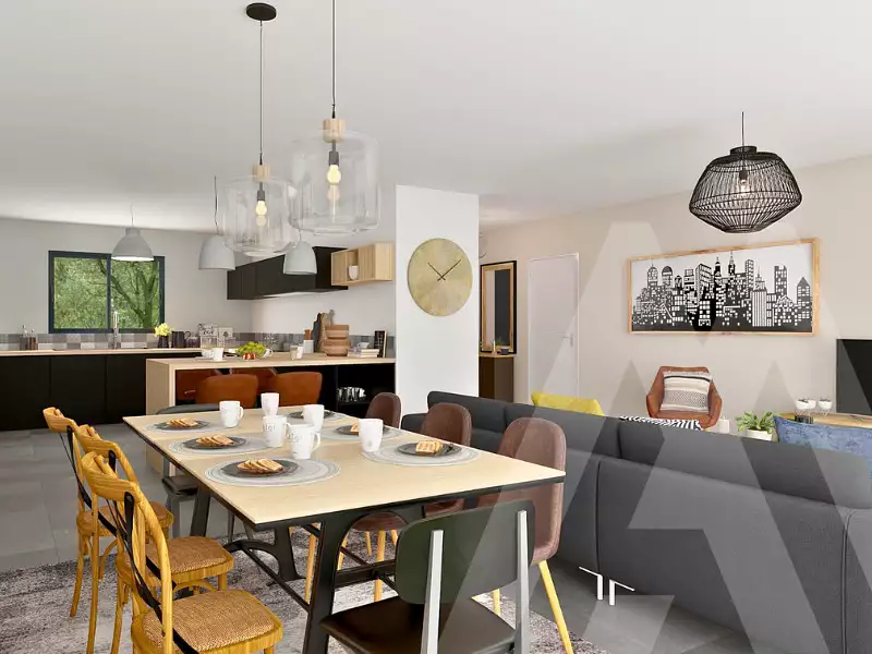Maison neuve, 115 m² - La Brède (33650)