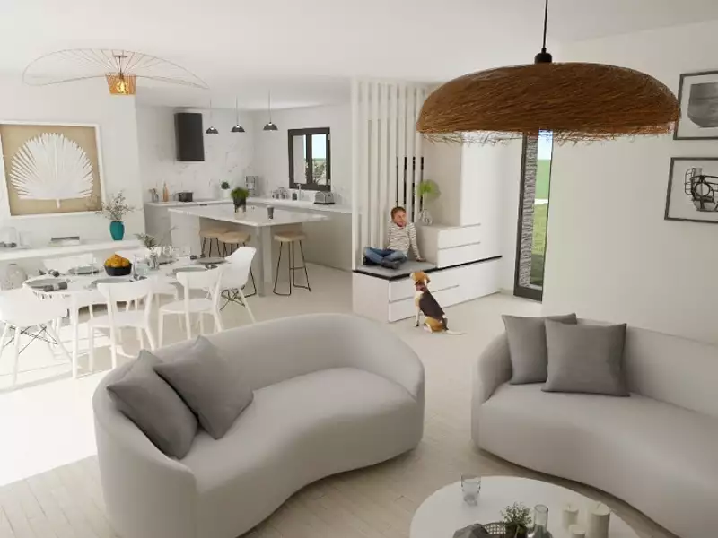 Maison neuve, 100 m² - Allan (26780)