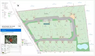 Terrain à bâtir, 523 m²
