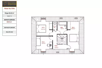 Maison neuve, 105 m²