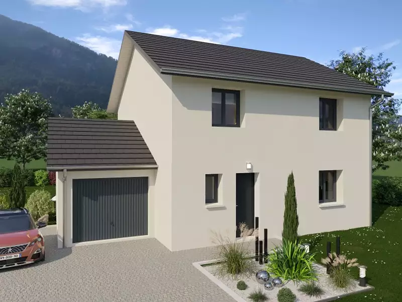 Maison neuve, 113 m² - Marcellaz-Albanais (74150)