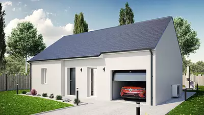 Maison neuve, 62 m²