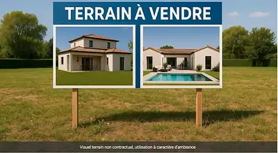 Terrain à bâtir, 325 m²