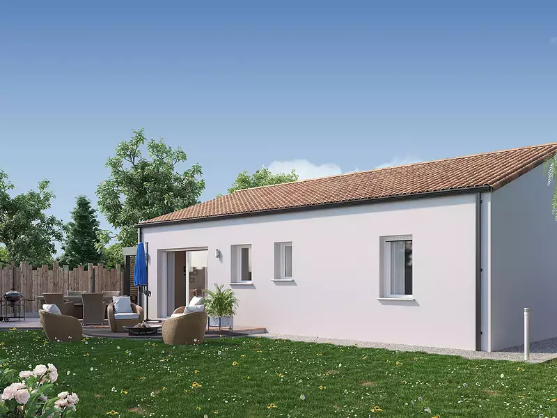 Maison neuve, 81 m² - Grand'Landes (85670)