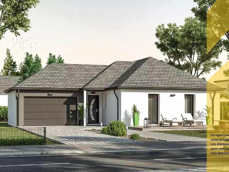 Maison neuve, 130 m² - Plogastel-Saint-Germain (29710)