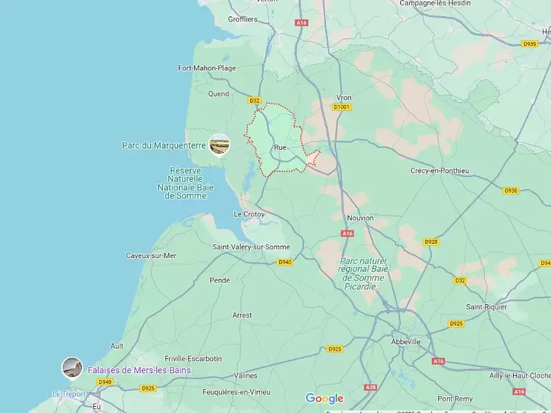 Terrain à bâtir, 454 m² - Rue (80120)