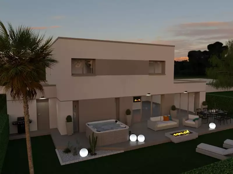 Maison neuve, 150 m² - Boissettes (77350)