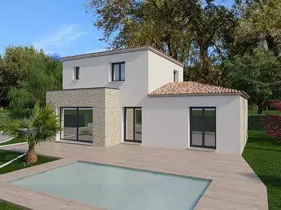 Maison neuve, 95 m² - Châteauneuf-Grasse (06740)