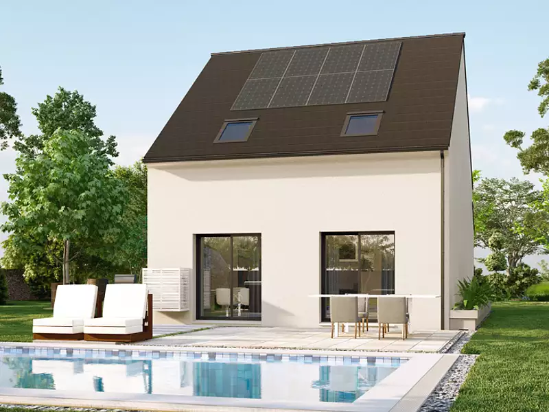 Maison neuve, 81 m² - Maurecourt (78780)