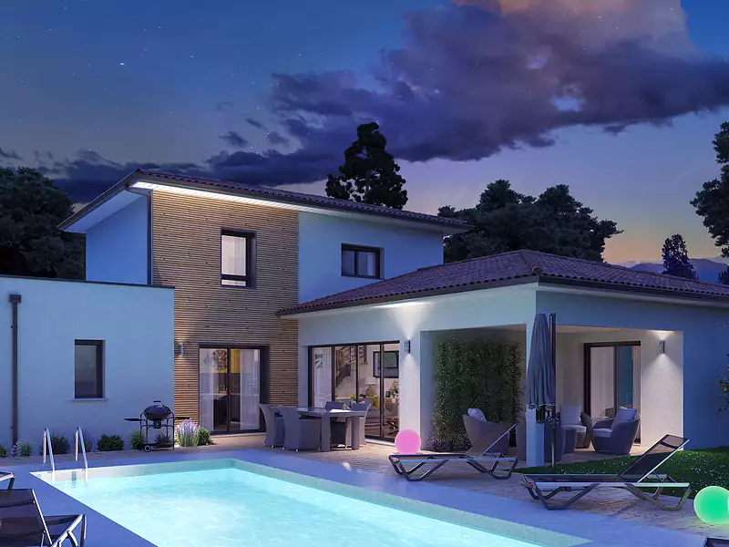 Maison neuve, 125 m² - Cabanac-et-Villagrains (33650)
