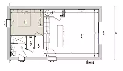 Maison neuve, 50 m²