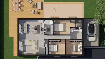 Maison neuve, 80 m²