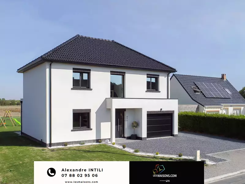 Maison neuve, 117,12 m² - Bazemont (78580)